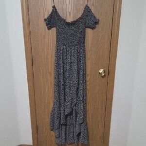 Mi ami Black Floral Dress